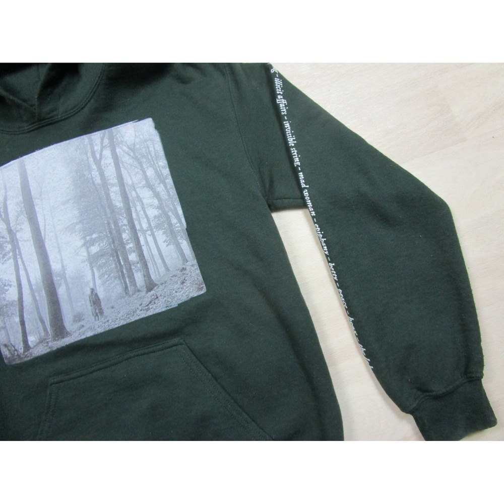 Taylor Swift Folklore In the Trees Hoodie (S) Album‎ Merch Swiftie Concert Tour - Picture 7 of 14
